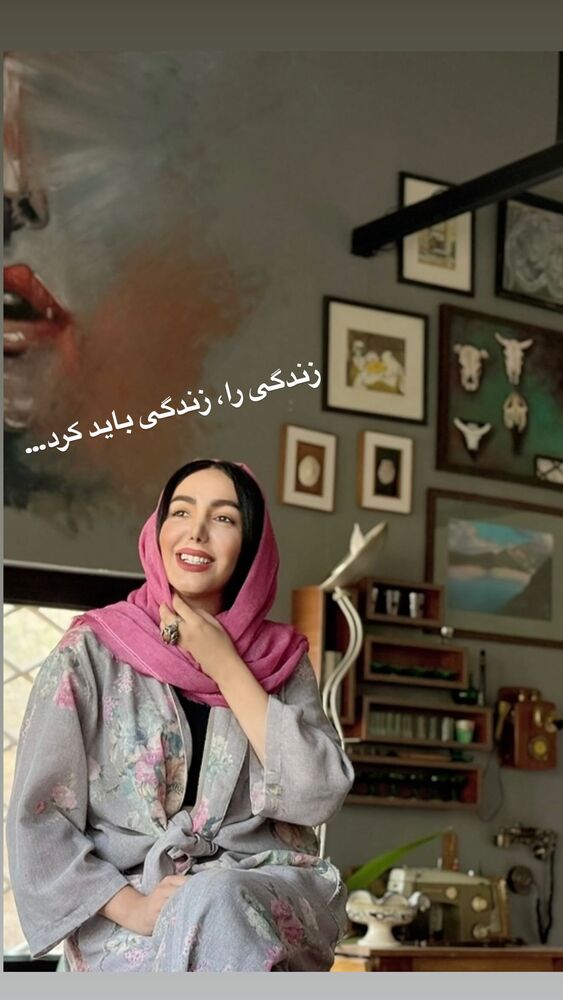  جدید ترین استوری اینستاگرام فرناز امینی