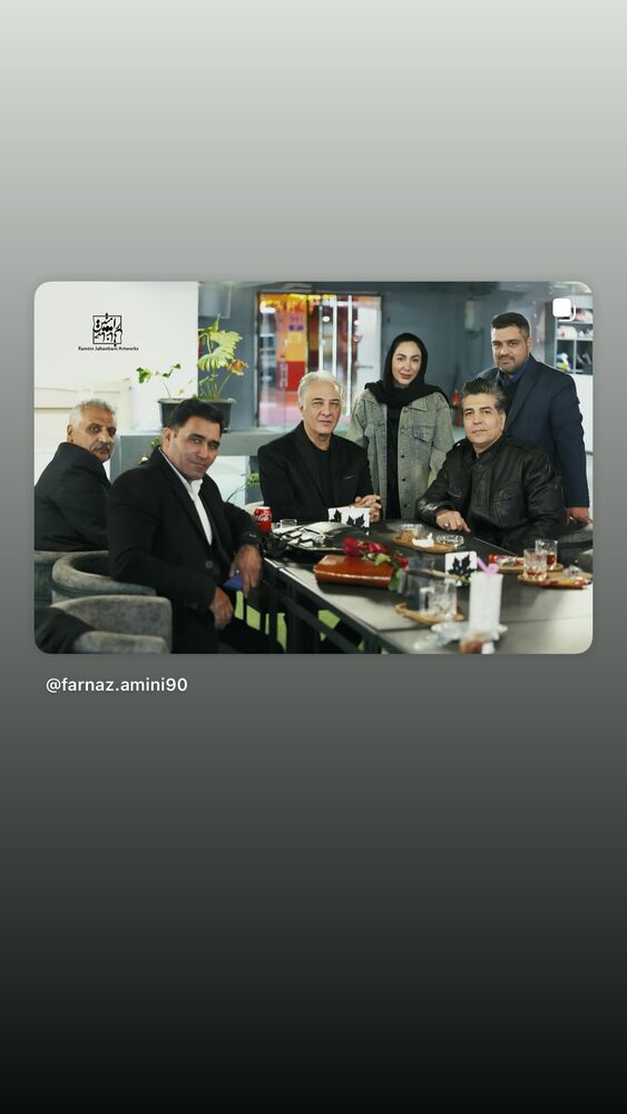  جدید ترین استوری اینستاگرام فرناز امینی