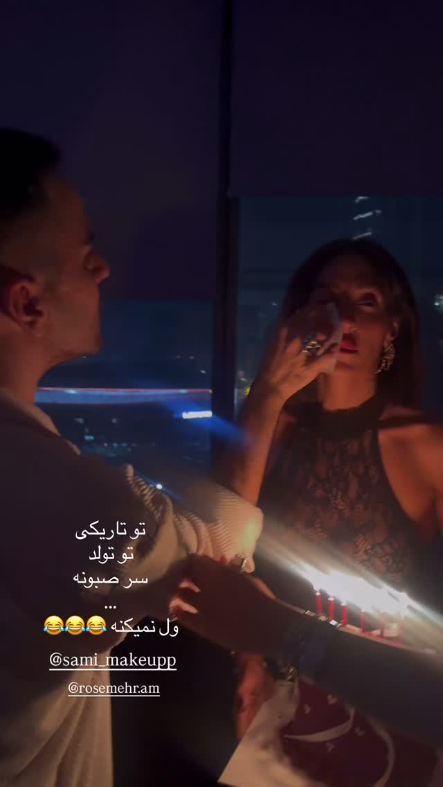  جدید ترین استوری اینستاگرام فرناز بهنود