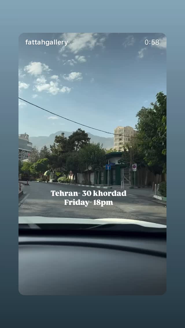  جدید ترین استوری اینستاگرام فرناز قاضی زاده