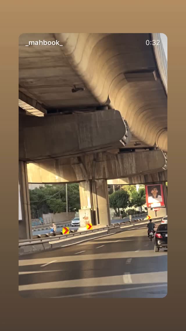  جدید ترین استوری اینستاگرام فرناز قاضی زاده