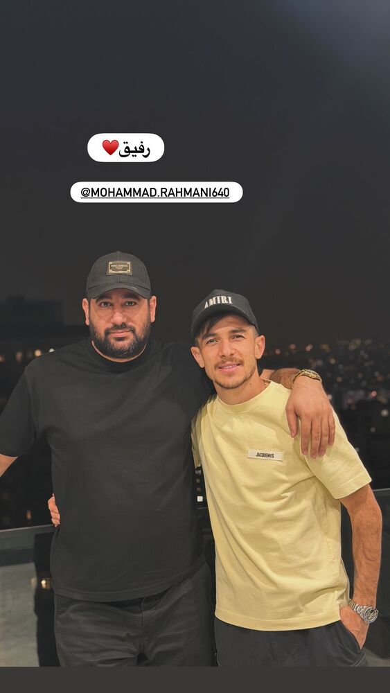  جدید ترین استوری اینستاگرام فرشاد احمدزاده
