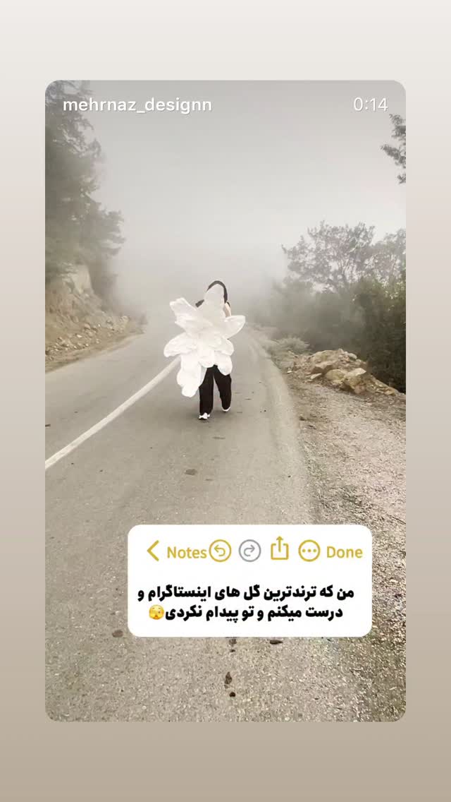  جدید ترین استوری اینستاگرام فرزاد فرخ
