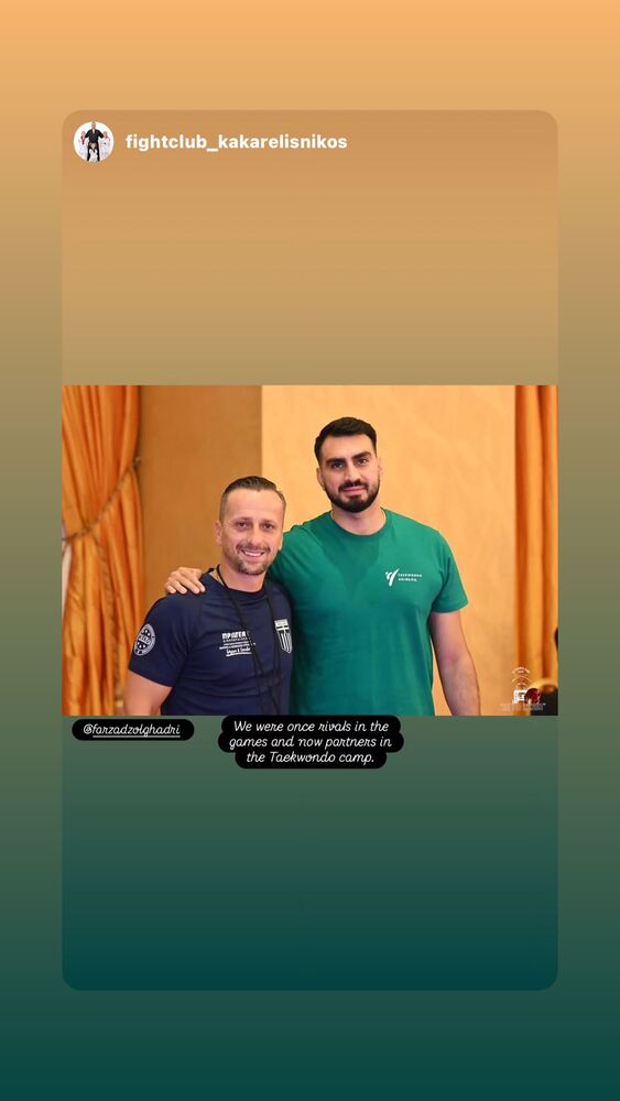  جدید ترین استوری اینستاگرام فرزاد ذوالقدری