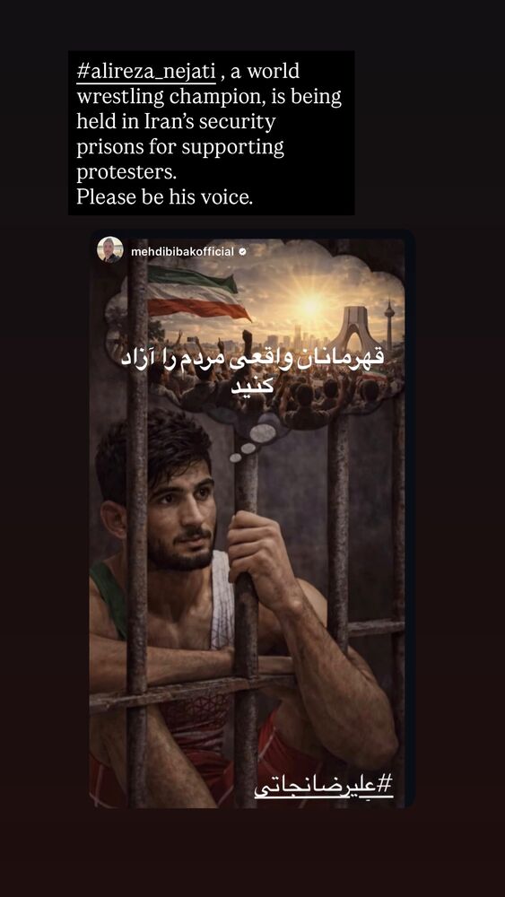  جدید ترین استوری اینستاگرام فرزان عاشور زاده فلاح