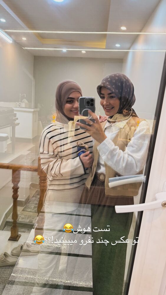  جدید ترین استوری اینستاگرام فرزانه رستم خان