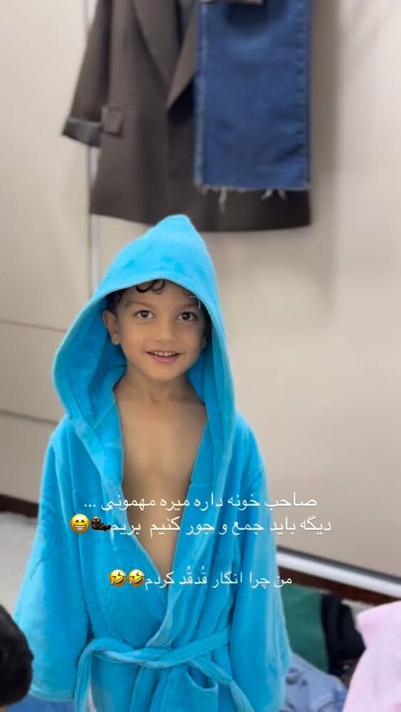  جدید ترین استوری اینستاگرام فرزانه رستم خان