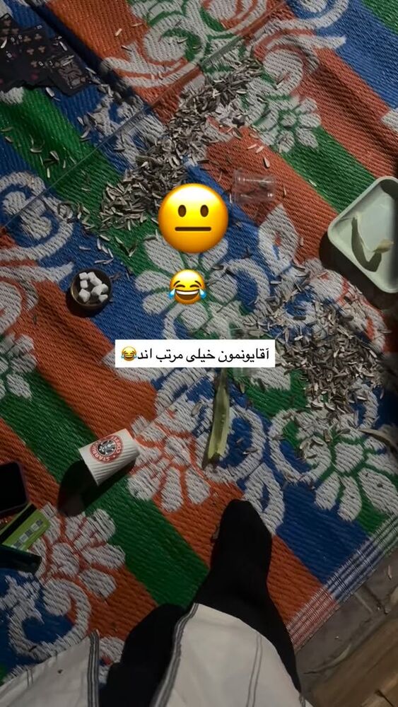  جدید ترین استوری اینستاگرام فرزانه رستم خان
