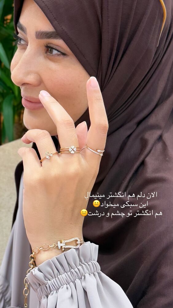  جدید ترین استوری اینستاگرام فرزانه رستم خان