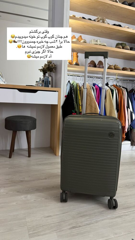  جدید ترین استوری اینستاگرام فرزانه رستم خان