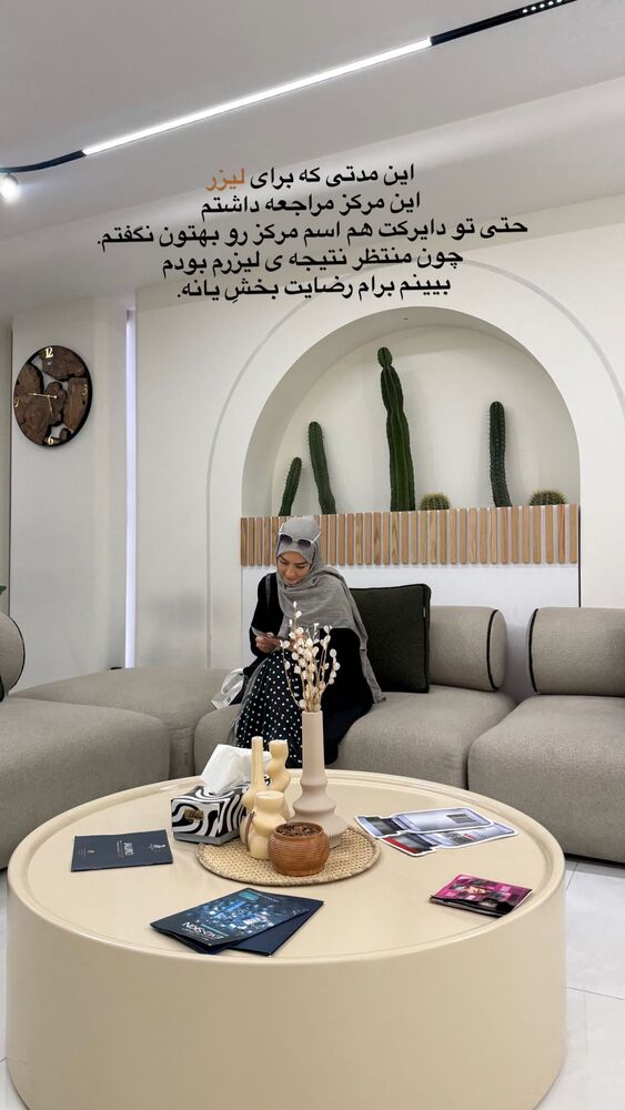  جدید ترین استوری اینستاگرام فرزانه رستم خان