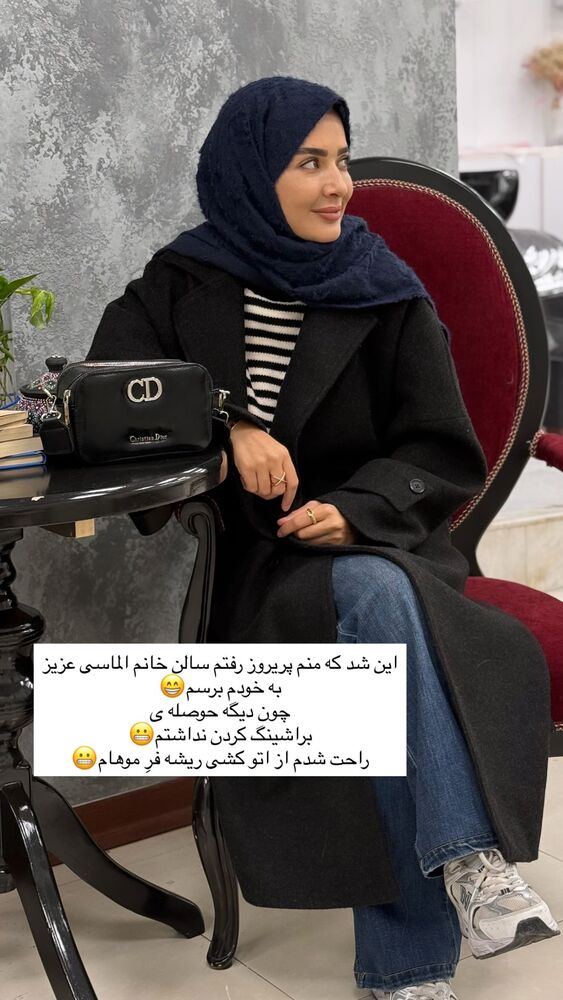  جدید ترین استوری اینستاگرام فرزانه رستم خان