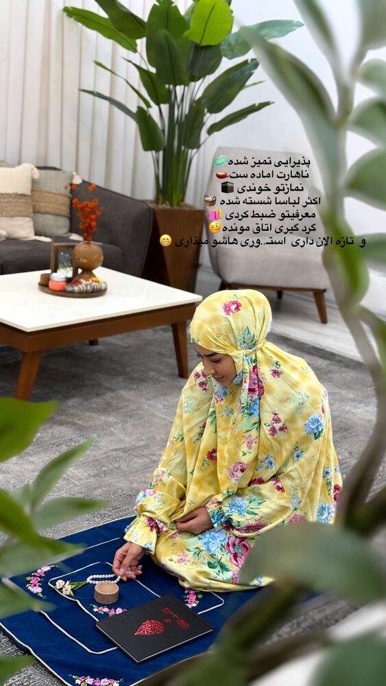  جدید ترین استوری اینستاگرام فرزانه رستم خان