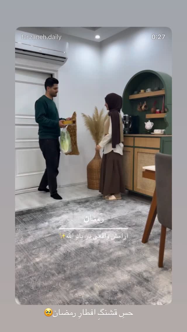 جدید ترین استوری اینستاگرام فرزانه رستم خان
