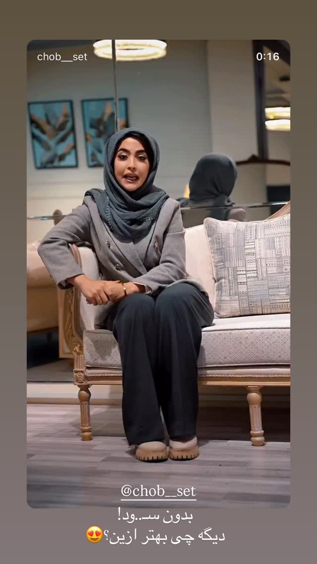  جدید ترین استوری اینستاگرام فرزانه رستم خان