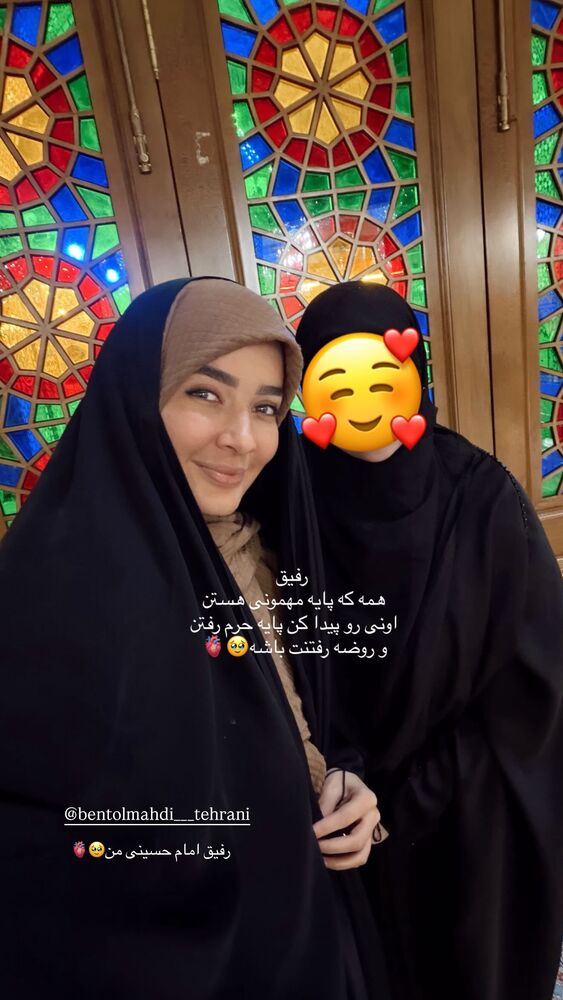  جدید ترین استوری اینستاگرام فرزانه رستم خان