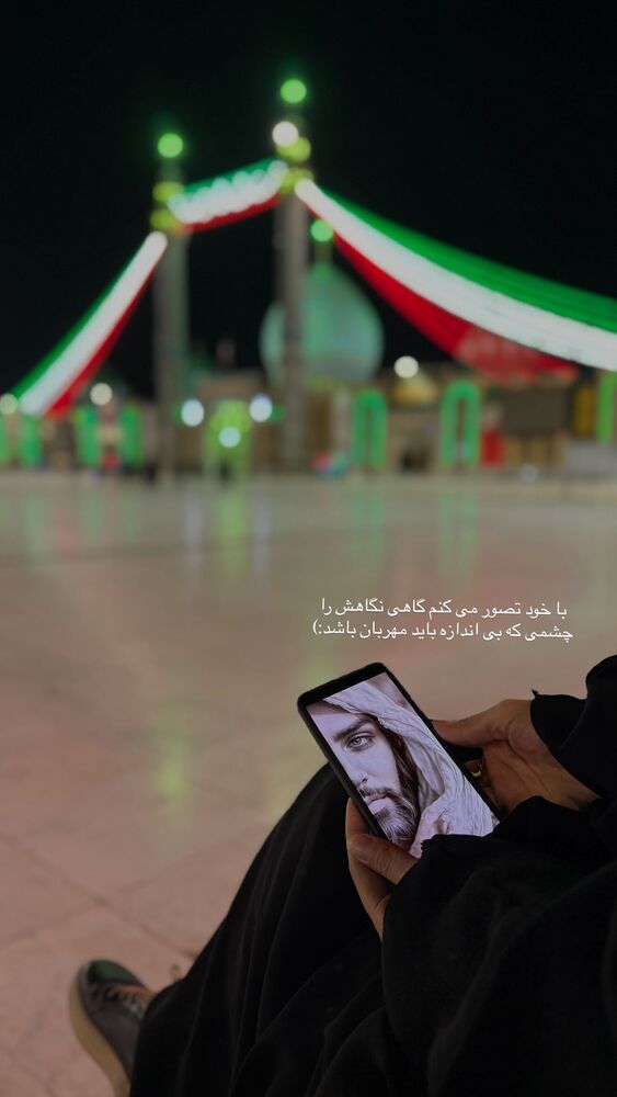  جدید ترین استوری اینستاگرام فرزانه رستم خان