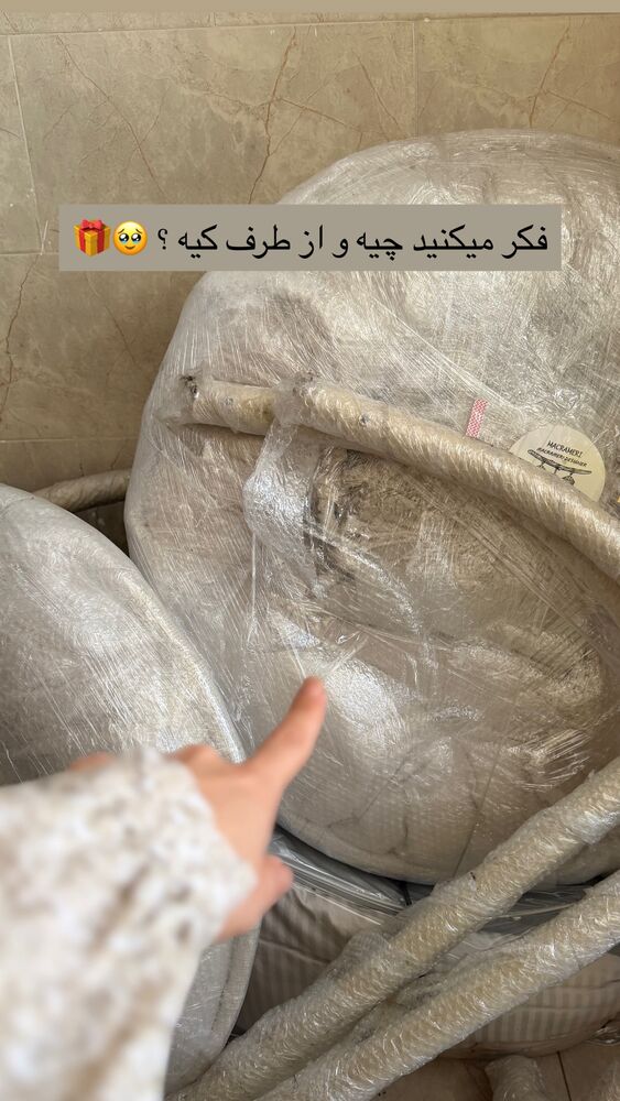  جدید ترین استوری اینستاگرام فرزانه خوشبین
