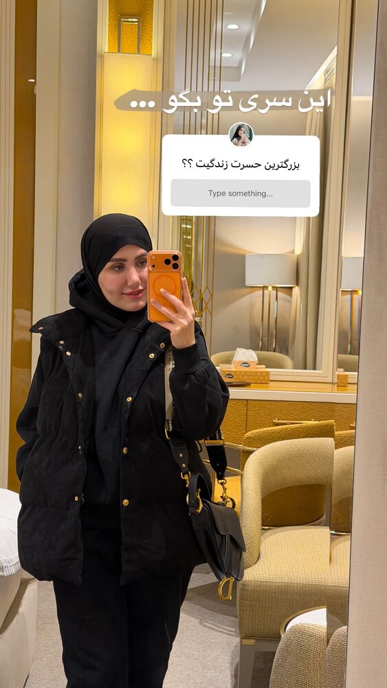  جدید ترین استوری اینستاگرام فرزانه خوشبین