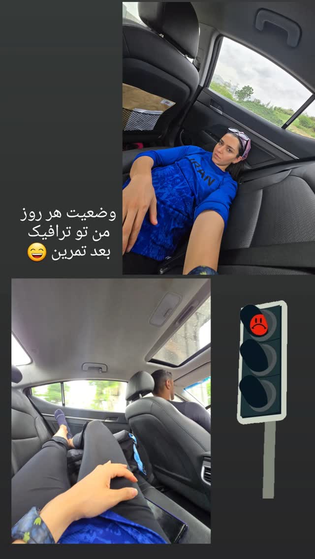  جدید ترین استوری اینستاگرام فرزانه فصیحی