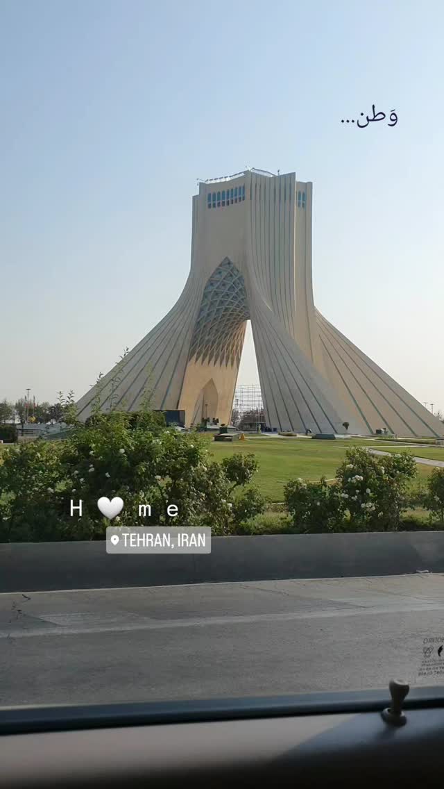  جدید ترین استوری اینستاگرام فرزانه فصیحی
