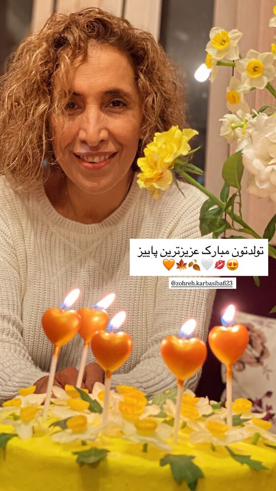  جدید ترین استوری اینستاگرام فرزانه زارعی