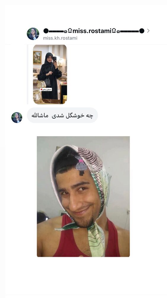  جدید ترین استوری اینستاگرام فاطمه حسین خانی