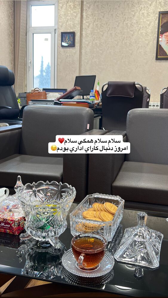  جدید ترین استوری اینستاگرام فاطمه حسین خانی