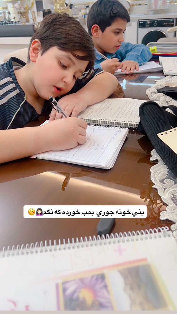  جدید ترین استوری اینستاگرام فاطمه حسین خانی