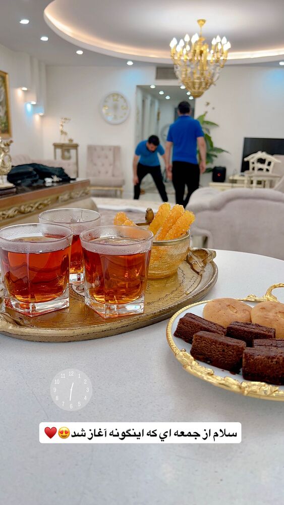 جدید ترین استوری اینستاگرام فاطمه حسین خانی