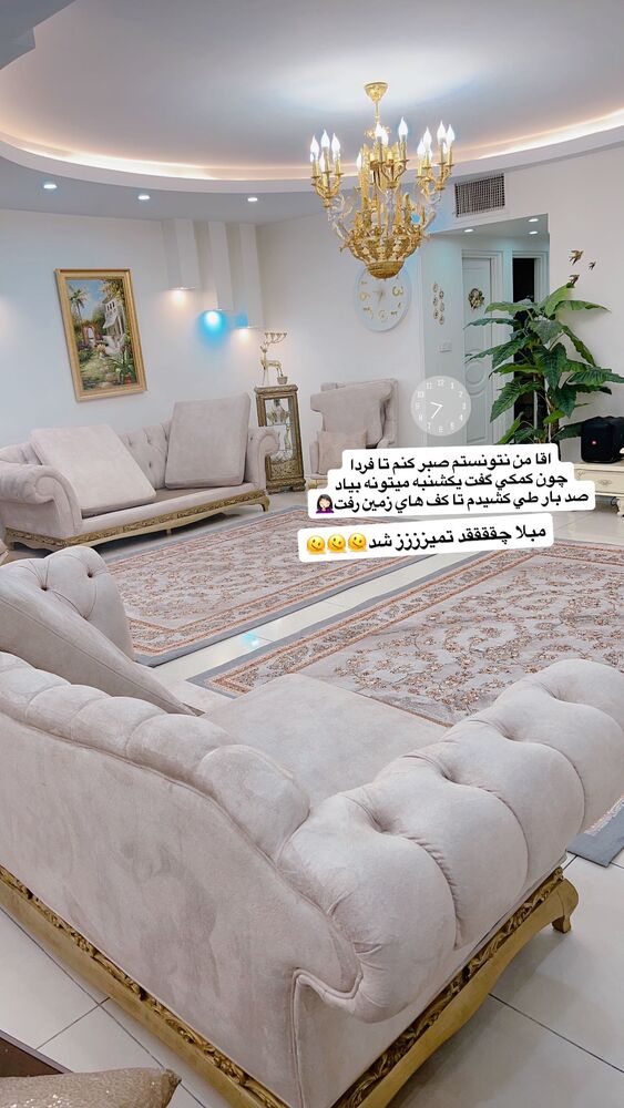  جدید ترین استوری اینستاگرام فاطمه حسین خانی