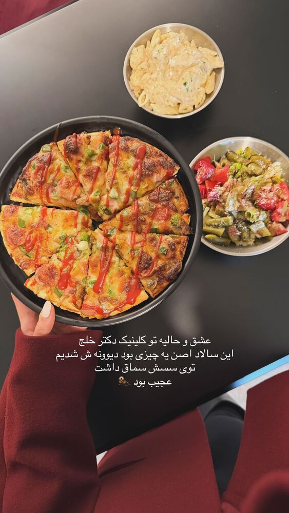  جدید ترین استوری اینستاگرام فاطمه بیگی