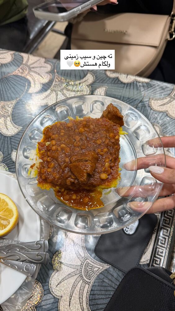  جدید ترین استوری اینستاگرام فاطمه بیگی