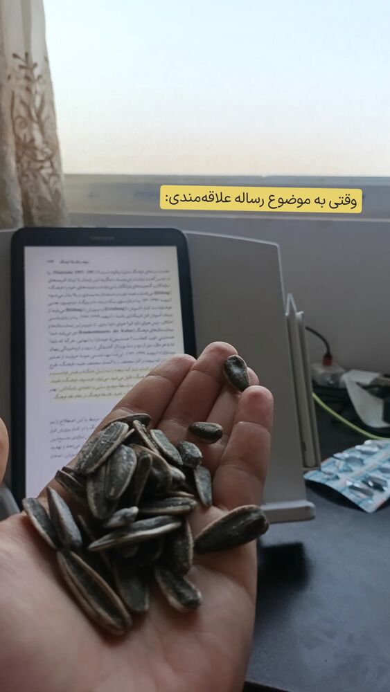  جدید ترین استوری اینستاگرام فاطمه داداشی