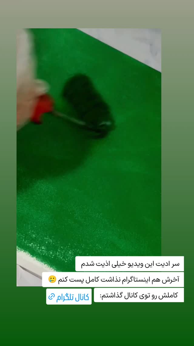  جدید ترین استوری اینستاگرام فاطمه داداشی