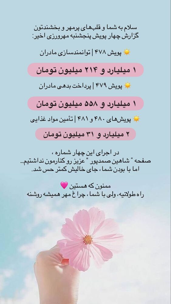  جدید ترین استوری اینستاگرام فاطمه دانشور