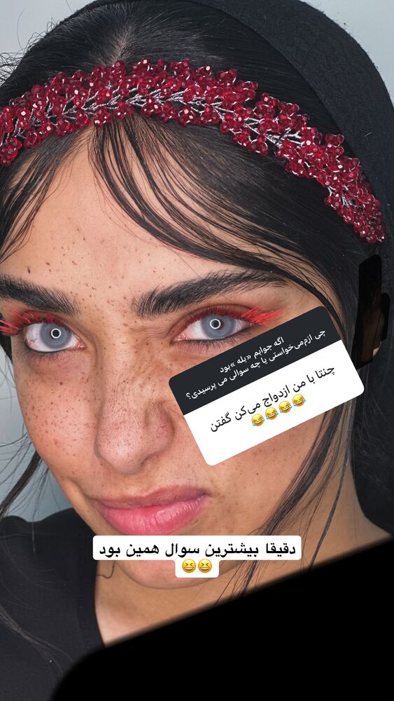  جدید ترین استوری اینستاگرام فاطمه محمدزاده