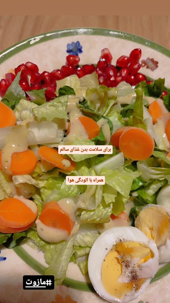 جدید ترین استوری اینستاگرام فاطمه اميني