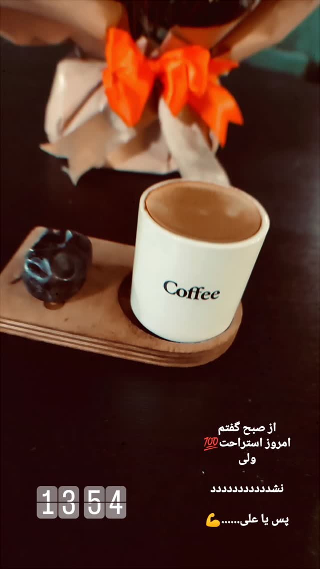 جدید ترین استوری اینستاگرام فاطمه اميني