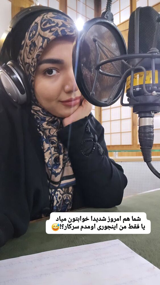  جدید ترین استوری اینستاگرام فاطمه امجدیان