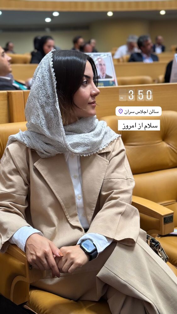 جدید ترین استوری اینستاگرام فاطمه محمدی قره چناق