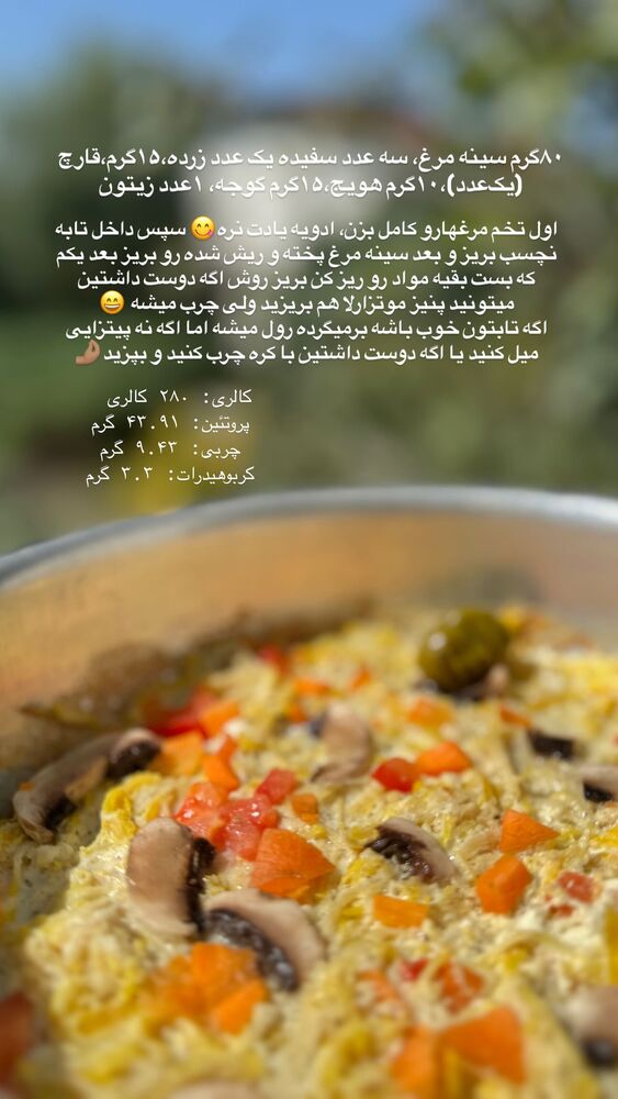  جدید ترین استوری اینستاگرام فاطمه محمدی قره چناق