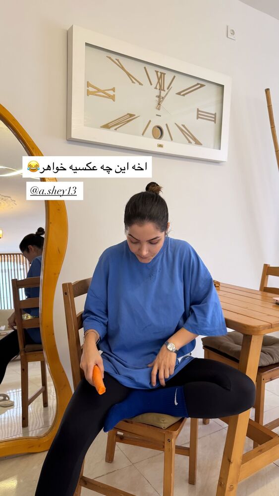  جدید ترین استوری اینستاگرام فاطمه محمدی قره چناق