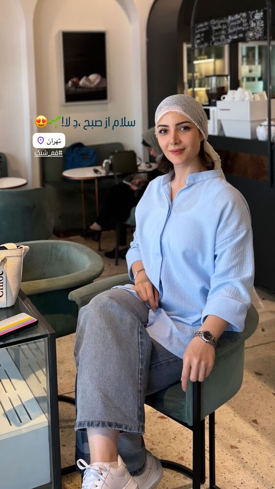  جدید ترین استوری اینستاگرام فاطمه محمدی قره چناق