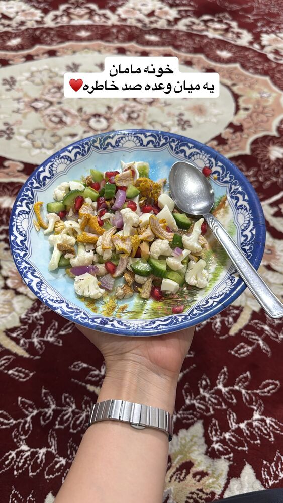  جدید ترین استوری اینستاگرام فاطمه محمدی قره چناق