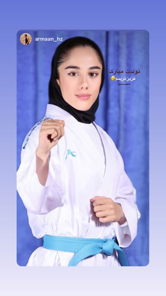  جدید ترین استوری اینستاگرام فاطمه سعادتی