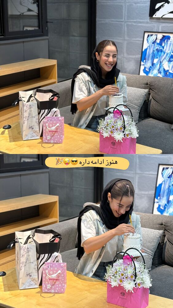  جدید ترین استوری اینستاگرام فاطمه سعادتی