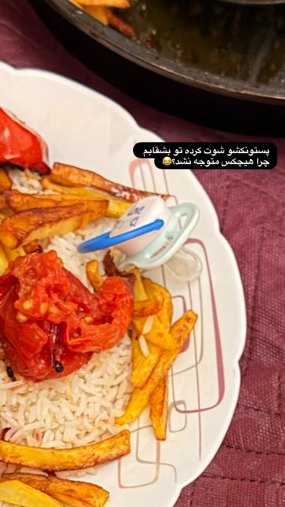 جدید ترین استوری اینستاگرام فاطمه ثابت