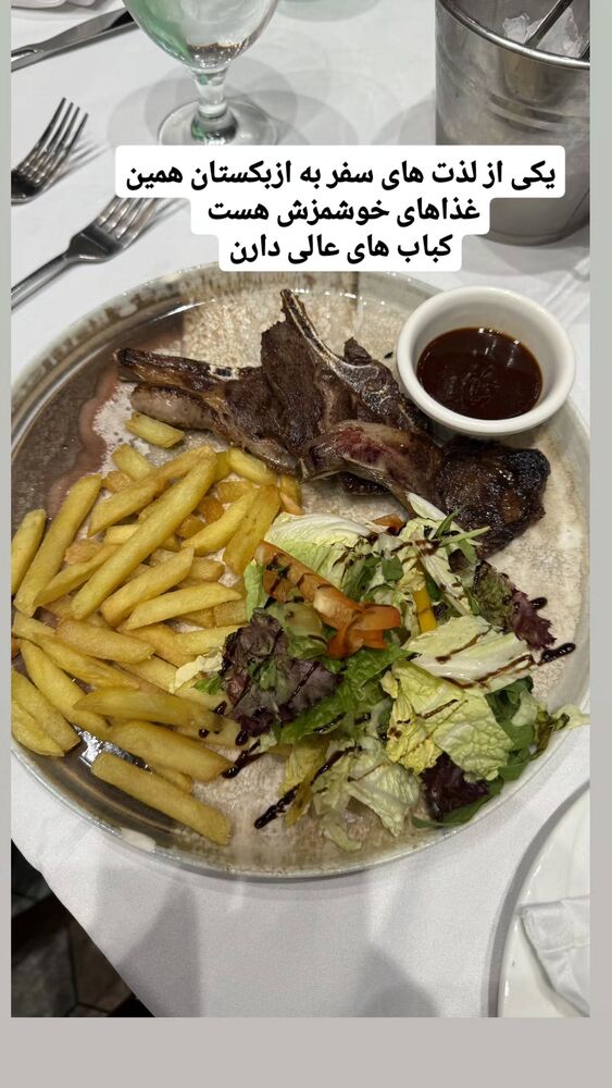  جدید ترین استوری اینستاگرام فاطمه شیرازی