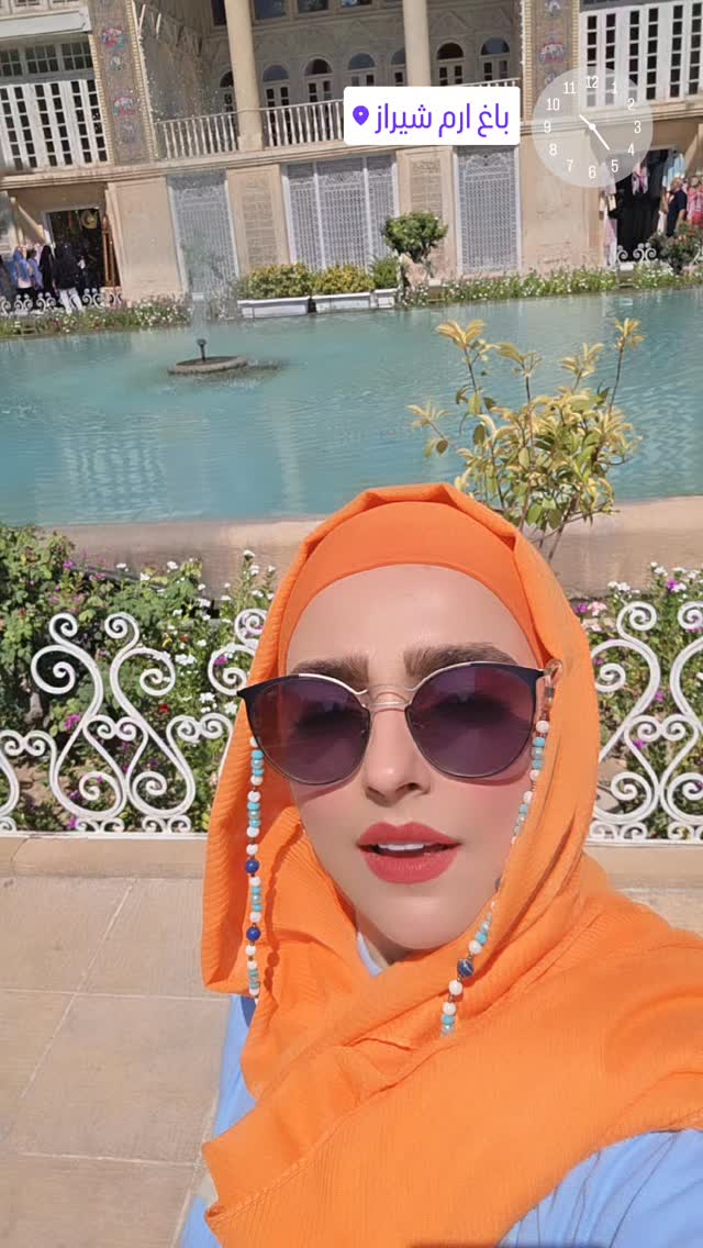  جدید ترین استوری اینستاگرام فاطمه شیرازی